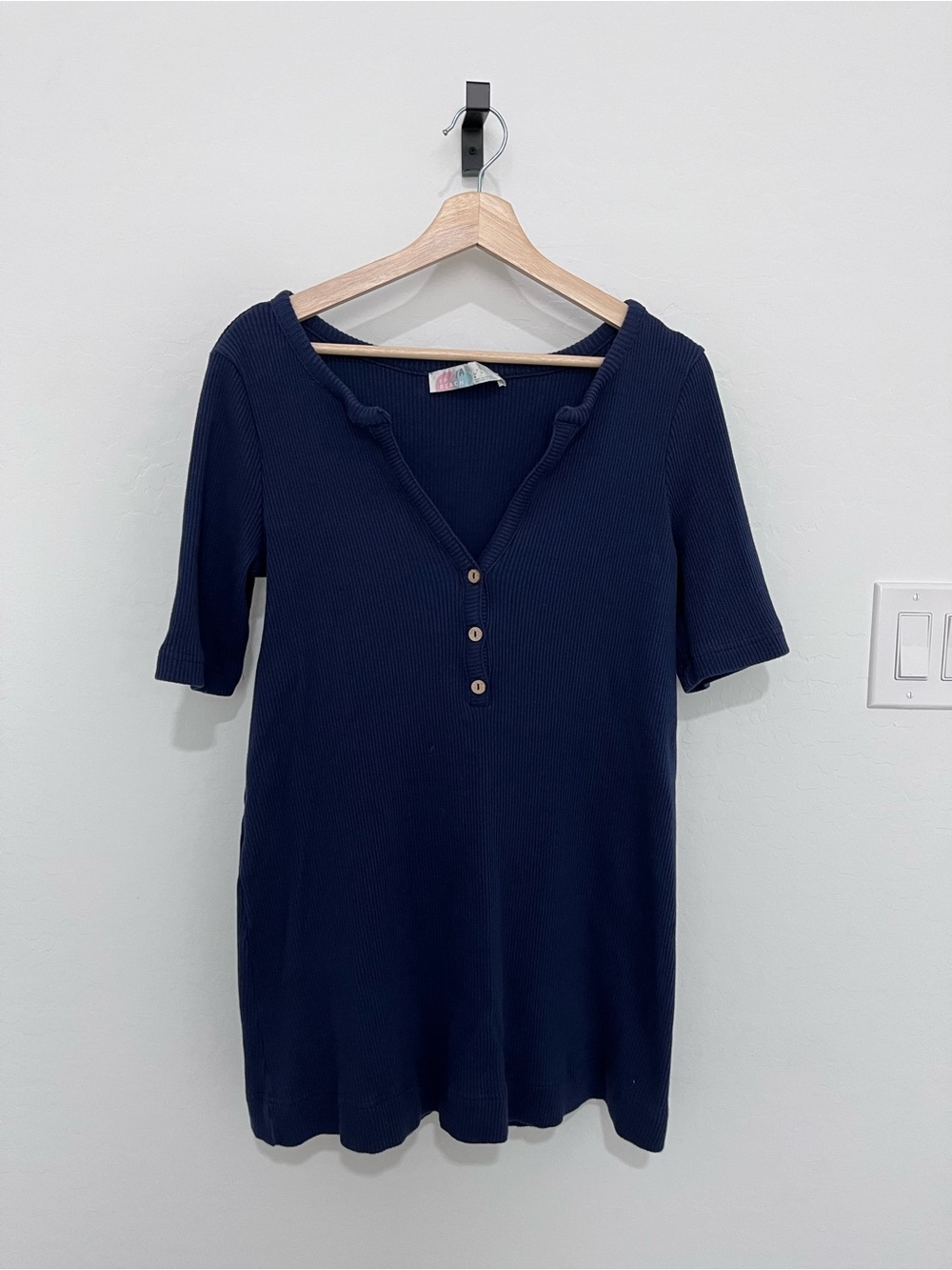 Free People FP Beach Navy Blue Mini Dress/Tunic